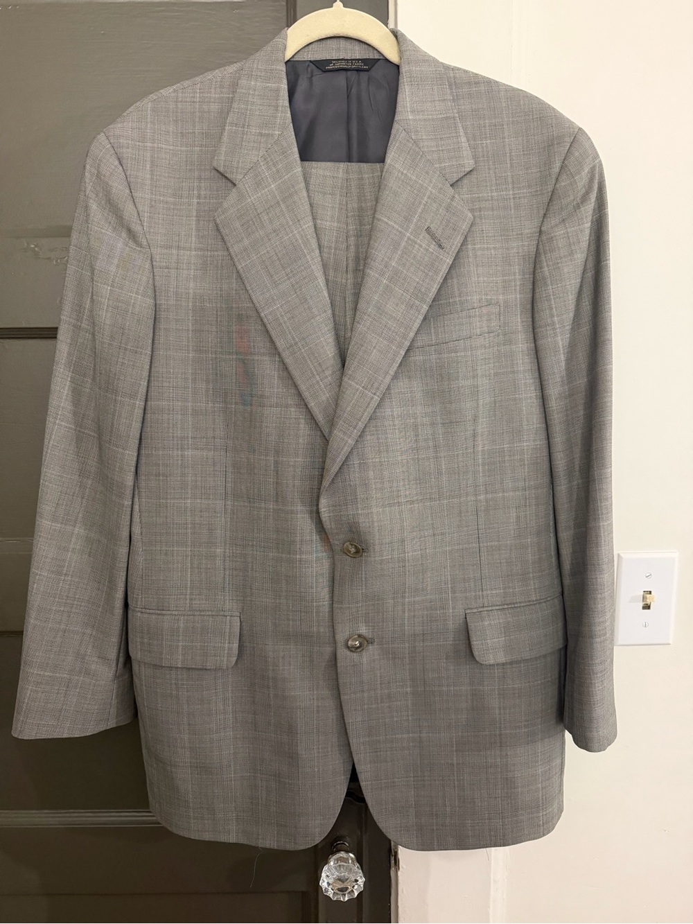 Tom James wool suit